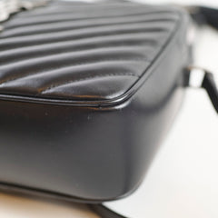 Saint Laurent Lou Camera Bag Black SHW