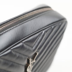 Saint Laurent Lou Camera Bag Black SHW