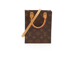 Louis Vuitton Petit Sac Plat Monogram Microchip