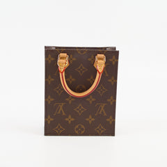 Louis Vuitton Petit Sac Plat Monogram Microchip