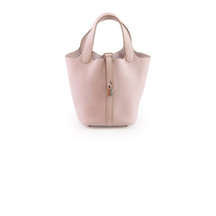 Hermes Picotin 18 Mauve Pale Stamp W