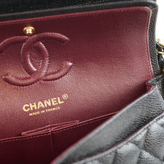 Chanel Classic Flap Small Caviar Black GHW