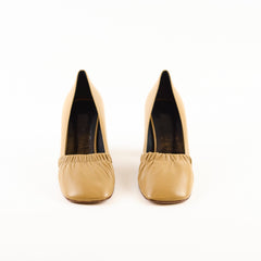 Loewe Tan Soft Ballerina Pumps Beige - Size 36