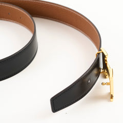 Hermes Reversible H Belt Size 80