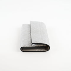 Dior Lady Dior Silver Wallet On Chain WOC