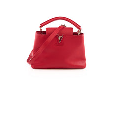 Louis Vuitron Louis Vuitton Capucine BB Red