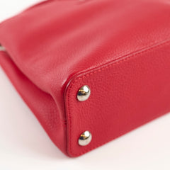 Louis Vuitron Louis Vuitton Capucine BB Red