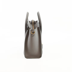 Celine Luggage Nano Grey