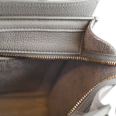 Celine Luggage Nano Grey