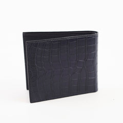 Hermes MC2 Copernic Wallet Matte Alligator Dark Blue Marine - C stamp(2018)