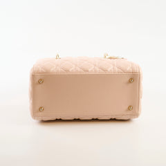 Dior Lady Dior Medium Cannage Lambskin Power Beige