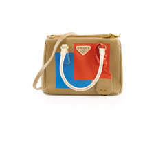Prada Small Galleria Saffiano Bag Limited Edition Tri-Colour