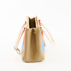 Prada Small Galleria Saffiano Bag Limited Edition Tri-Colour
