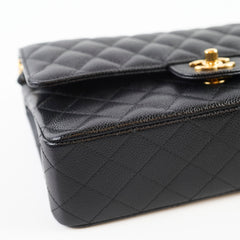 Chanel Medium Classic Flap Black Caviar - 28 series (2019)