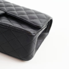Chanel Medium Classic Flap Black Caviar - 28 series (2019)