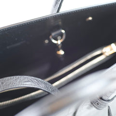 Saint Laurent Sac De Jour Medium Black Croc Emboss