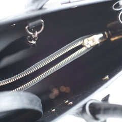 Saint Laurent Sac De Jour Medium Black Croc Emboss