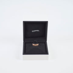 34247. Chanel Coco Crush Ring Beige Gold Size 50