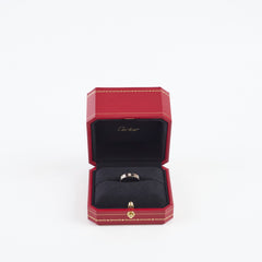 Cartier Love One Diamond Ring SM White Gold Size 47