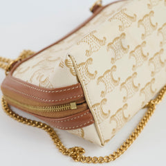Celine Clutch on Chain Triomphe Canvas