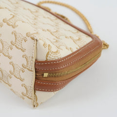Celine Clutch on Chain Triomphe Canvas