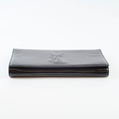 Saint Laurent Patent Clutch black