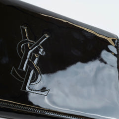 Saint Laurent Patent Clutch black