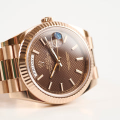Rolex Day Date Chocolate 40mm 228235