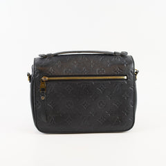 Louis Vuitton Pochette Metis Black Empreinte