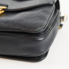 Louis Vuitton Pochette Metis Black Empreinte