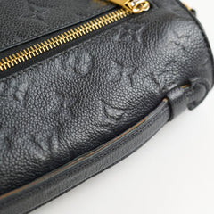 Louis Vuitton Pochette Metis Black Empreinte