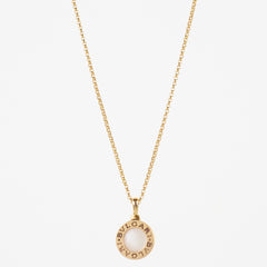 Bvlgari Bvlgari Necklace Rose Gold Mother of Pearl MOP