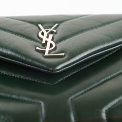 YSL Saint Laurent Toy Loulou Vert Fonce
