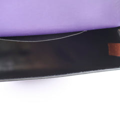 Loewe Purple Brown Heel Duo Bag