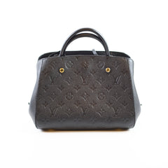 Louis Vuitton BB Montaigne Monogram Empreinte Black (2019)