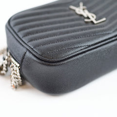 Saint Laurent Mini Lou Camera Bag Black