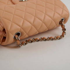 Chanel Rectangle Mini Peach Lambskin SHW 29 series