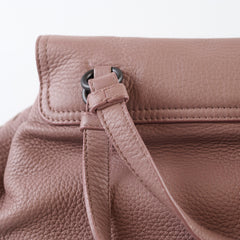 Bottega Veneta Cervo Leather Backpack Dusty Pink