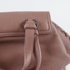 Bottega Veneta Cervo Leather Backpack Dusty Pink