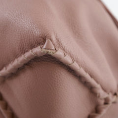 Bottega Veneta Cervo Leather Backpack Dusty Pink