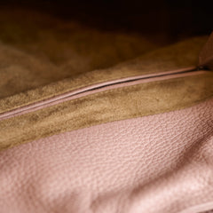 Bottega Veneta Cervo Leather Backpack Dusty Pink