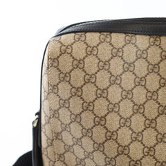 Gucci GG Supreme Messenger Bag Beige