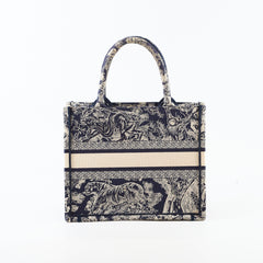 Christian Dior Book Tote Small Canvas