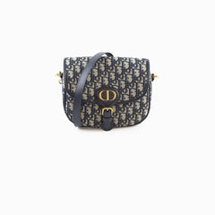 Dior Christian Dior Medium Oblique Bobby Navy