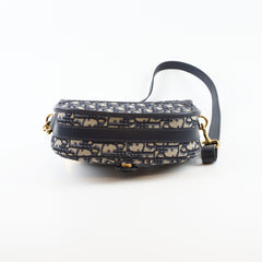 Dior Christian Dior Medium Oblique Bobby Navy
