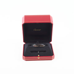 Cartier Love Bracelet White Gold Small Model Size 16