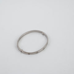 Cartier Love Bracelet White Gold Small Model Size 16