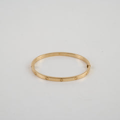 Cartier Love Bracelet SM 18k Yellow Gold size 16