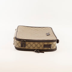 Gucci Gucci GG Surpreme Canvas Laptop Case Brown