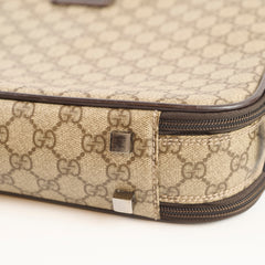 Gucci Gucci GG Surpreme Canvas Laptop Case Brown